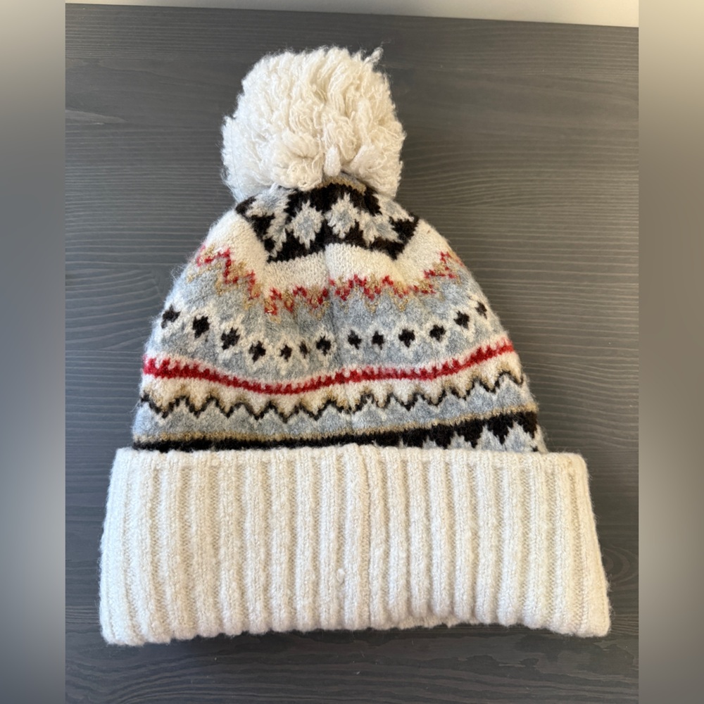 Cozy Knit Pom Pom Beanie